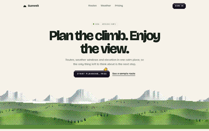 The Summit page